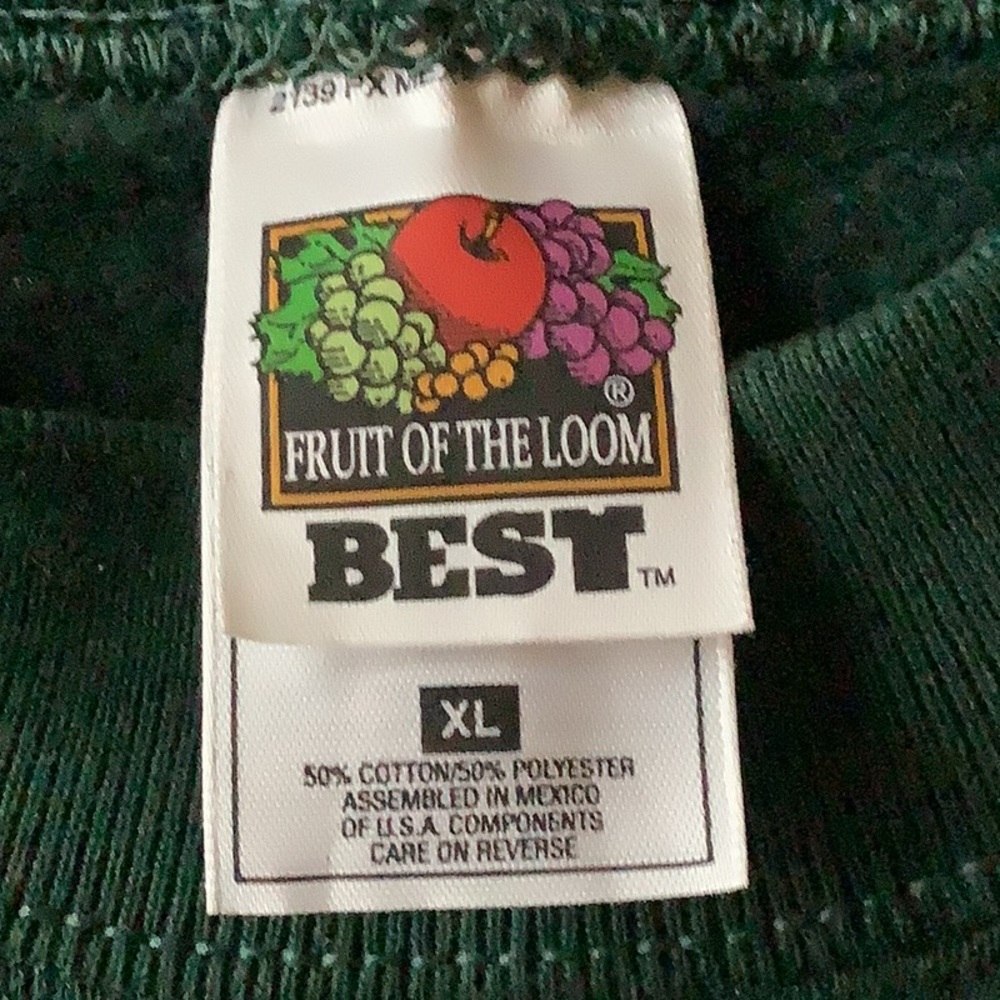 Embroidered Grandma University Sweatshirt  green. Halls of Higher Hugging. NWT - Picture 4 of 5